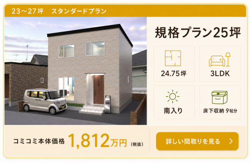 規格プラン25坪
